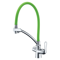 Смеситель Lemark Comfort LM3070C-Green для кухни с подключением к фильтру с питьевой водой купить в один клик