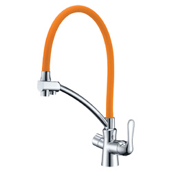Смеситель Lemark Comfort LM3070C-Orange для кухни с подключением к фильтру с питьевой водой купить в один клик