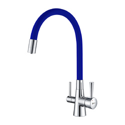 Смеситель Lemark Comfort LM3075C-Blue для кухни с подключением к фильтру с питьевой водой купить в один клик