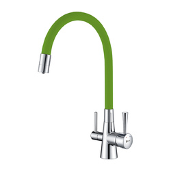 Смеситель Lemark Comfort LM3075C-Green для кухни с подключением к фильтру с питьевой водой купить в один клик