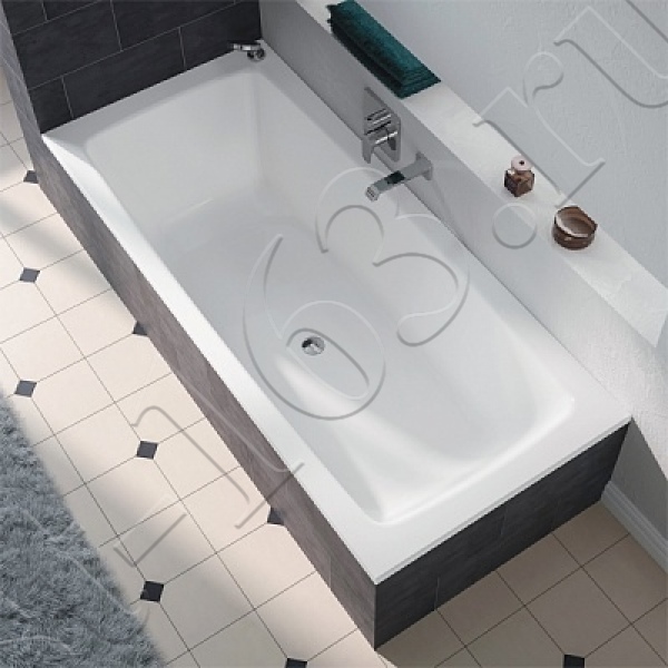 Ванна сталь 180х80 Kaldewei Cayono Duo 272500013001 mod. 725 easy-clean 3.5мм сталь-эмаль прямоугольная ножки отдельно
