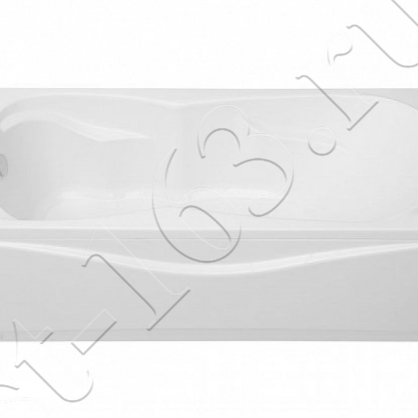 Ванна акрил 180х75 Aquanet Viola NEW 00242744 прямоугольная без каркаса и панели