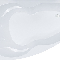 Ванна акрил 160х95 Triton Лайма Н0000000175 асимметричная (правая) на каркасе без панели со слив-переливом купить в один клик