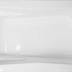 Ванна акрил 160х75 BellRado Доминик прямоугольная на каркасе без панели со слив-переливом подголовник купить в один клик