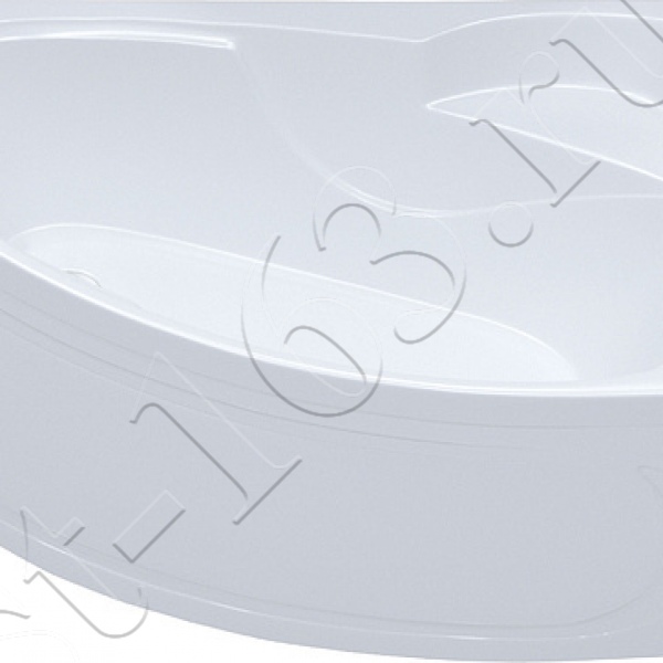 Ванна акрил 150х100 Triton Кайли Н0000020133 асимметричная (левая) на каркасе без панели со слив-переливом