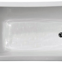 Ванна акрил 130х70 Triton Ирис Н0000000196 прямоугольная на каркасе без панели со слив-переливом купить в один клик