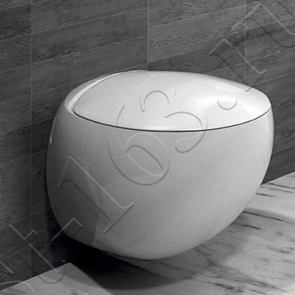 Унитаз подвесной SANITA LUXE Ringo с гигиеническим покрытием сид.дюропласт микролифт SL700101/RNGSLWH0104